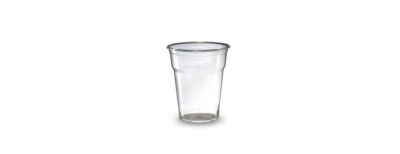 Ποτήρι Πλαστικό Freddo Διάφανο "Θράκης" 50τμχ (300ml/400ml) - 300ml, 50τμχ