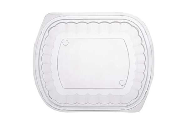 Σκεύος Μικροκυμάτων Microwave 1Θέσιο 1.200ml Με Καπάκι 50τμχ - Image 3