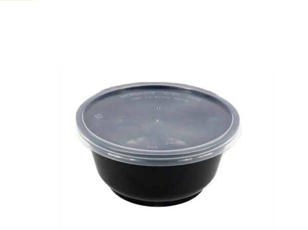 Σκεύος Σούπας Μικροκυμάτων Microwave 900ml Με Καπάκι 50τμχ