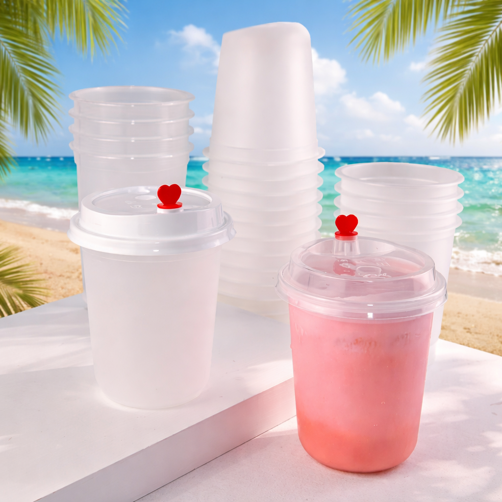 Εκτύπωση U Freeze 12oz Ποτήρι Πλαστικό Επαναχρησιμοποιούμενο (Ζεστό-Κρύο) - Image 2