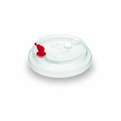 Πλαστικό Καπάκι Διάφανο Flat U FREEZE 1000τμχ